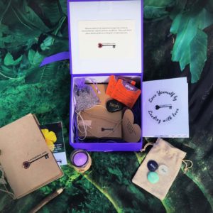 A meditation boxed that can be used during meditation lessons