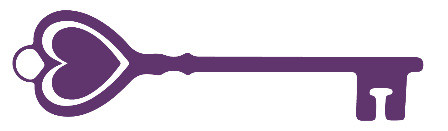 dark-purple-key-01 Loving Is Key Logo Purple